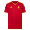 Camiseta de fútbol AS Roma Abraham 9 Primera Equipación 23-24 - Hombre